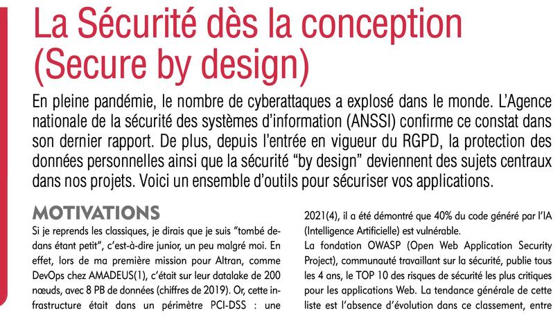 Secure by design